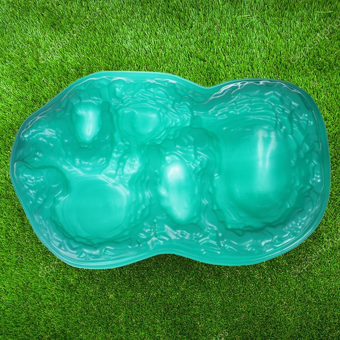 Ручеёк пластиковый, 128 х 84 см, зелёный