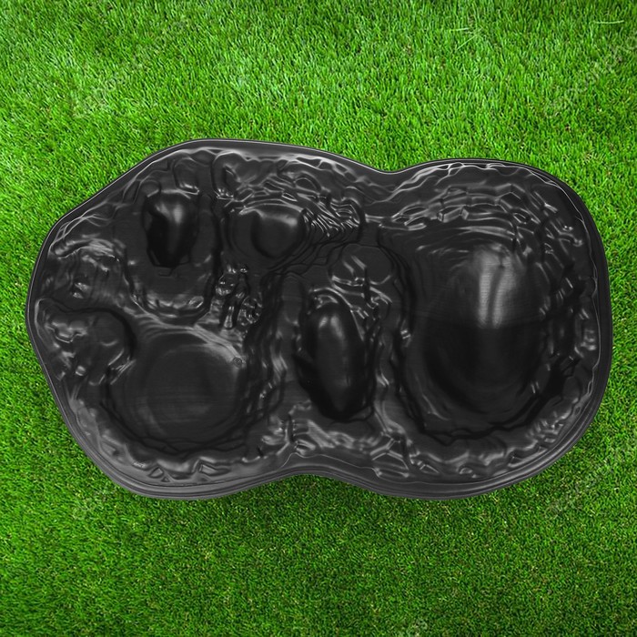 Ручеёк пластиковый, 128 х 84 см, чёрный