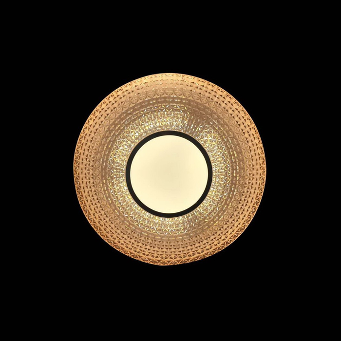 Светильник "Плутон" 81Вт LED ПДУ желтый 50x50x9,5см