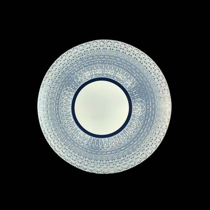 Светильник "Плутон" 54Вт LED ПДУ синий 40x40x9,5см