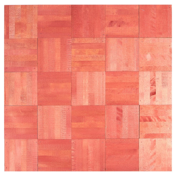 Фотофон из натурального дерева "Красное дерево", 50х50см