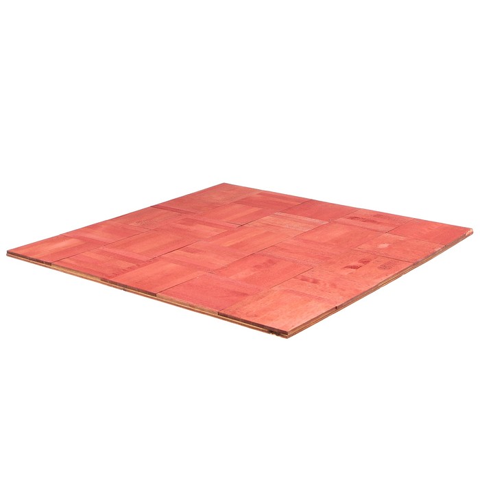 Фотофон из натурального дерева "Красное дерево", 50х50см