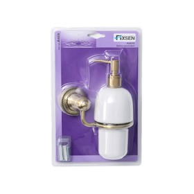 

Дозатор для жидкого мыла Fixsen FX-61112, бронза