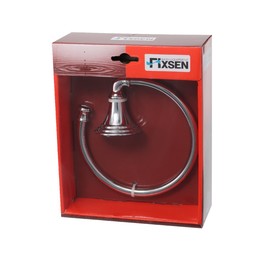 

Полотенцедержатель Fixsen FX-71611, полукольцо, хром