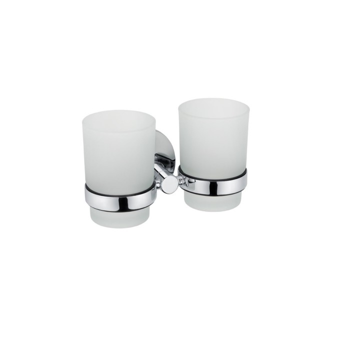 Подстаканник двойной Fixsen FX-21807, хром