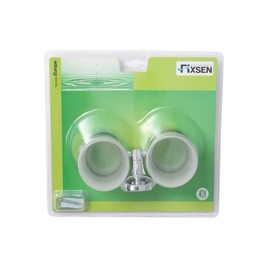 

Подстаканник Fixsen FX-21807, двойной, хром