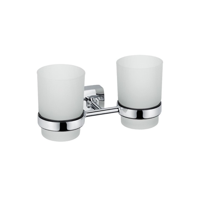 Подстаканник двойной Fixsen FX-61307, хром