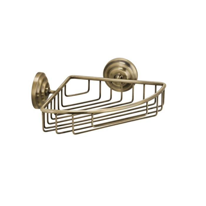 Мыльница решетка угловая Fixsen FX-83809B, бронза