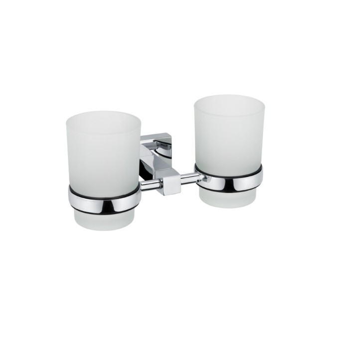 Подстаканник двойной Fixsen FX-11107, хром