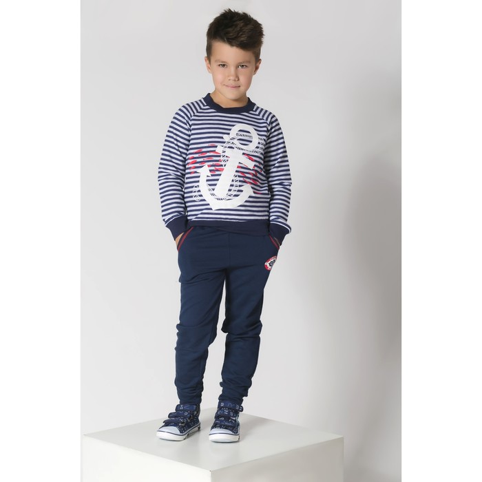 Брюки, син, р-р 40 (158-164см) 13-14л, 80 % хл., 20 % п/э