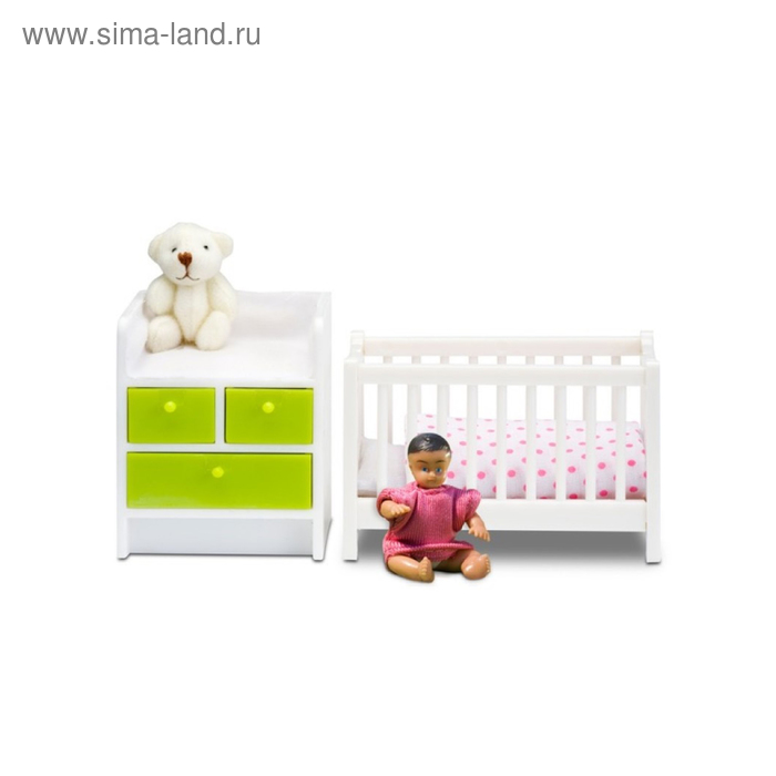 Мебель для кукольного домика Смоланд «Детская для младенца»