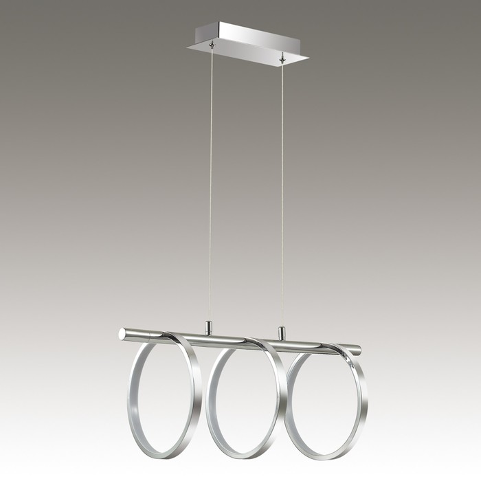 Светильник RINGGI 1x48Вт LED 4000K  хром 60x25x120см