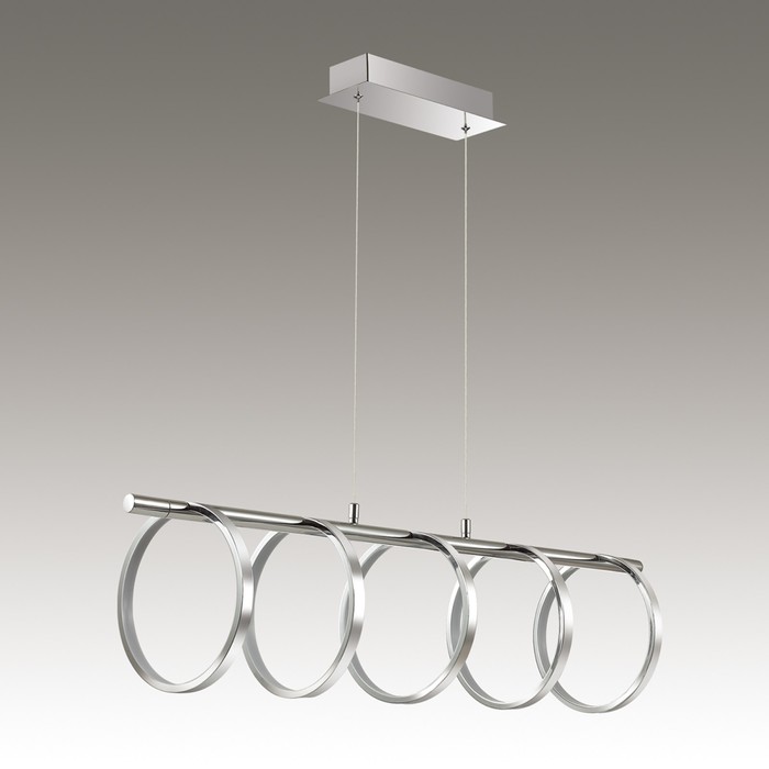 Светильник RINGGI 1x80Вт LED 4000K  хром 103x25x120см