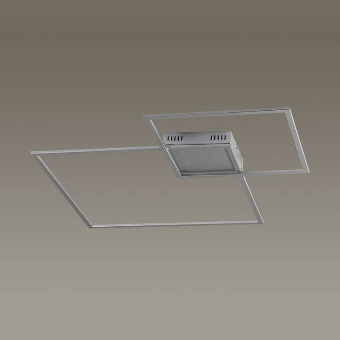 Светильник QUADRALED 1x36Вт LED серебро 5,5x80,2x80,2см