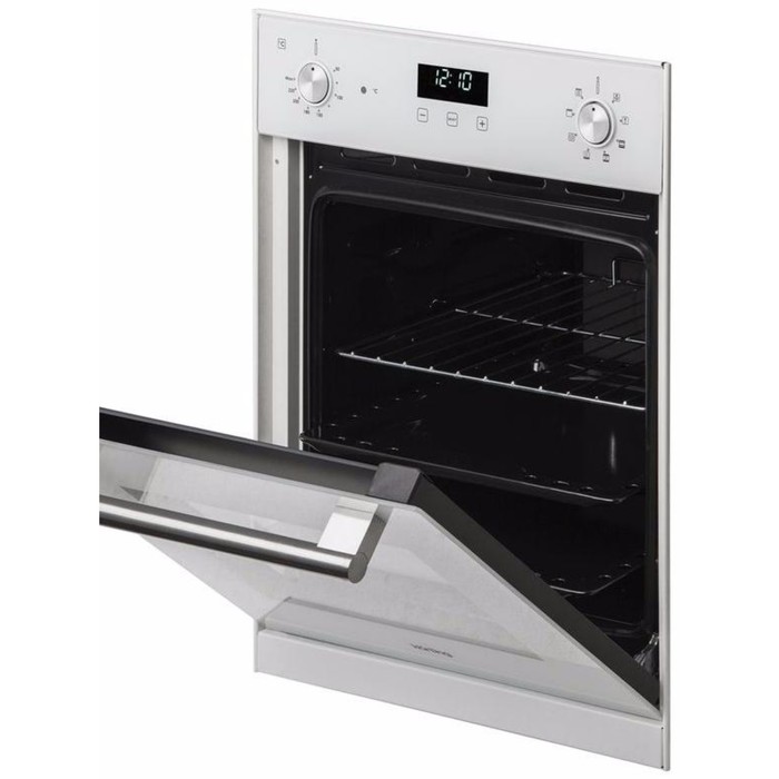 Духовой шкаф Körting OKB 5704 CW, электрический, 38 л, 7 режимов, белое стекло