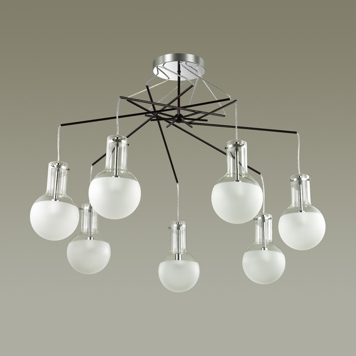 Люстра MARCO 7x40Вт G9 хром 8,1x8,1x5,1см