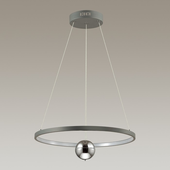 Светильник LOND 1x21Вт LED 3000K черный, хром 5x5x4,2см