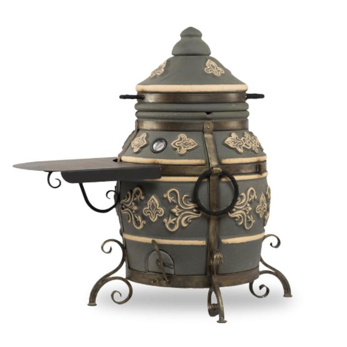 Тандыр Фирменный со столиком, чёрный