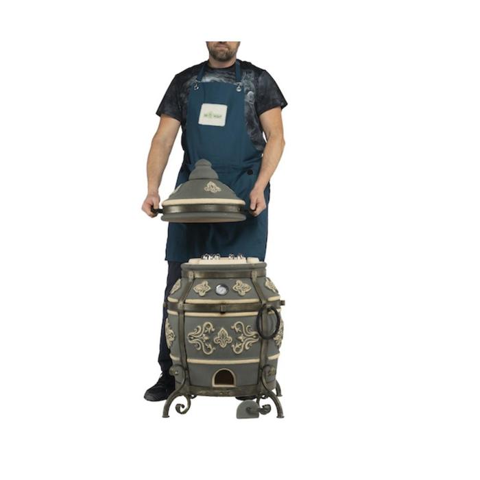 Тандыр Фирменный со столиком, чёрный