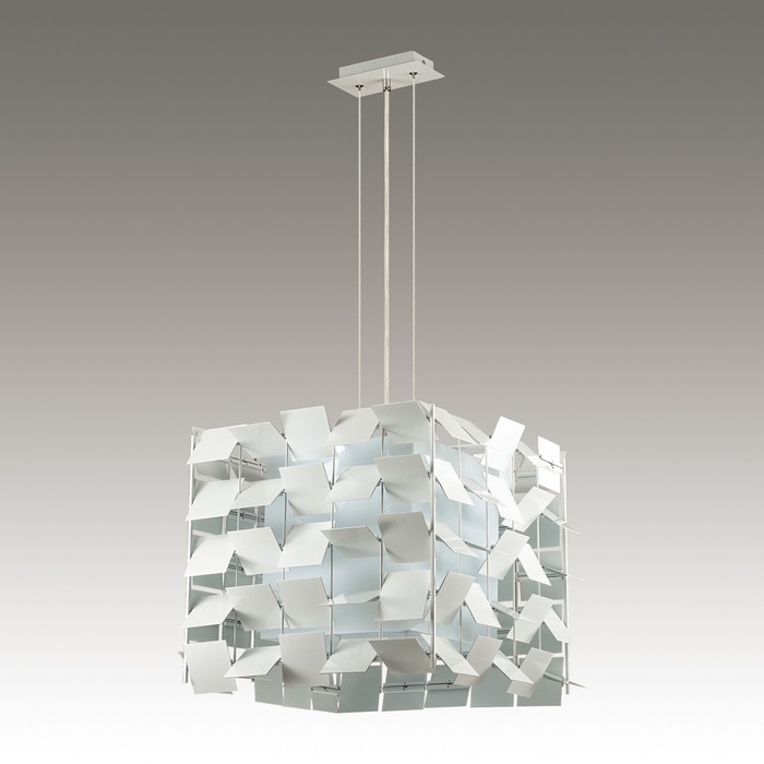 Светильник GRATTA 4x60Вт E27 белый 46x46x120см