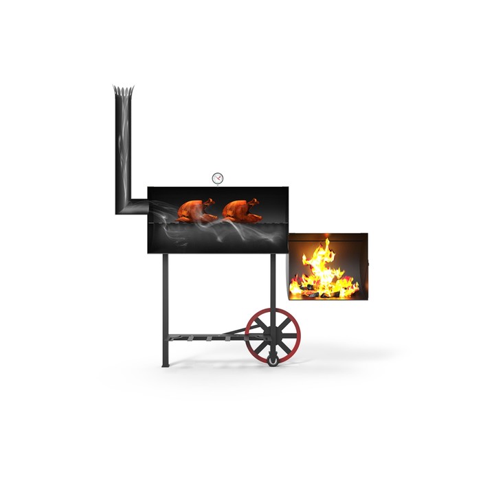 Смокер "Паровоз XL"