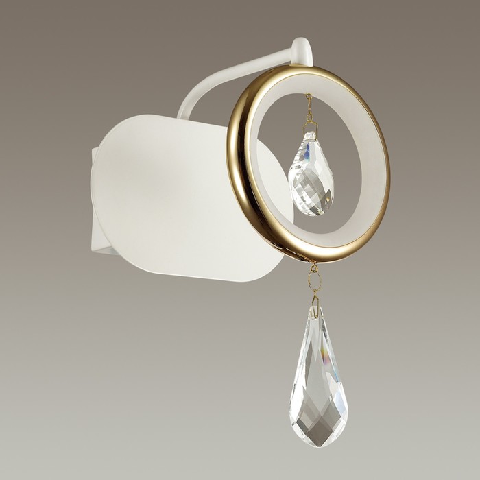 Бра ORIO 1x6Вт LED 4000K  белый, хром, золото 15x16x22см