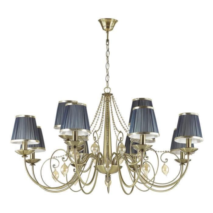 Люстра NIAGARA 12x40Вт E14 бронза 100,5x100,5x122,3см