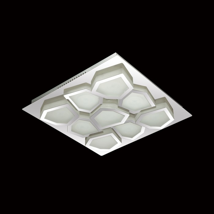 Люстра ARTICO 1x36Вт LED 3000K хром, белый 45x45x6см