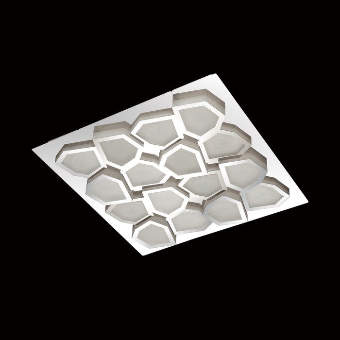 Люстра ARTICO 1x64Вт LED 3000K хром, белый 58x58x6,5см