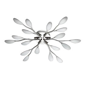 

Люстра SCOPPA 1x75Вт LED 3200K хром, белый 102x102x12см
