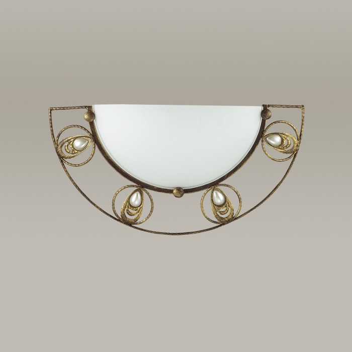 Светильник KANTI 1x40Вт E14 кофейный 38x19,3x10см