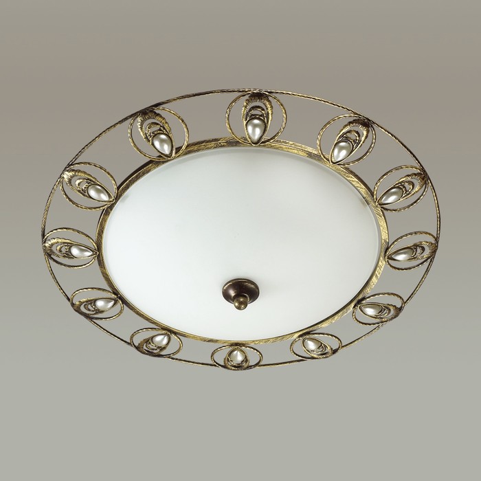 Светильник KANTI 3x40Вт E14 кофейный 43,7x43,7x10см