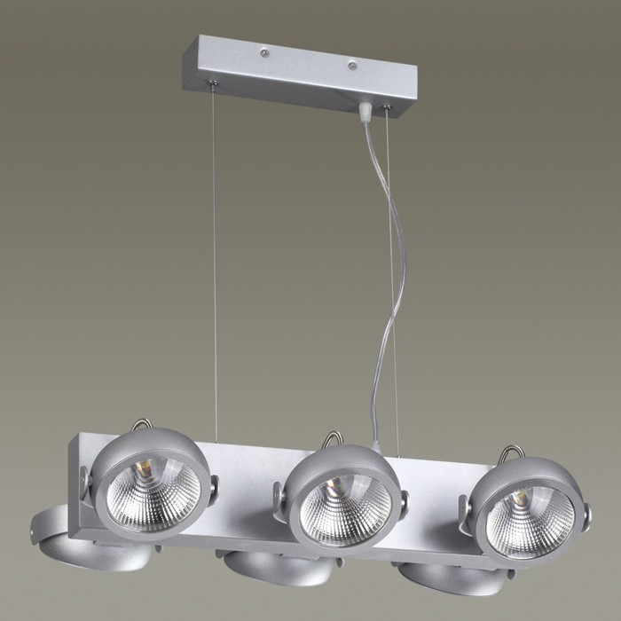 Светильник FLABUNA 6x10Вт LED 3000K серебро 31x54x120см