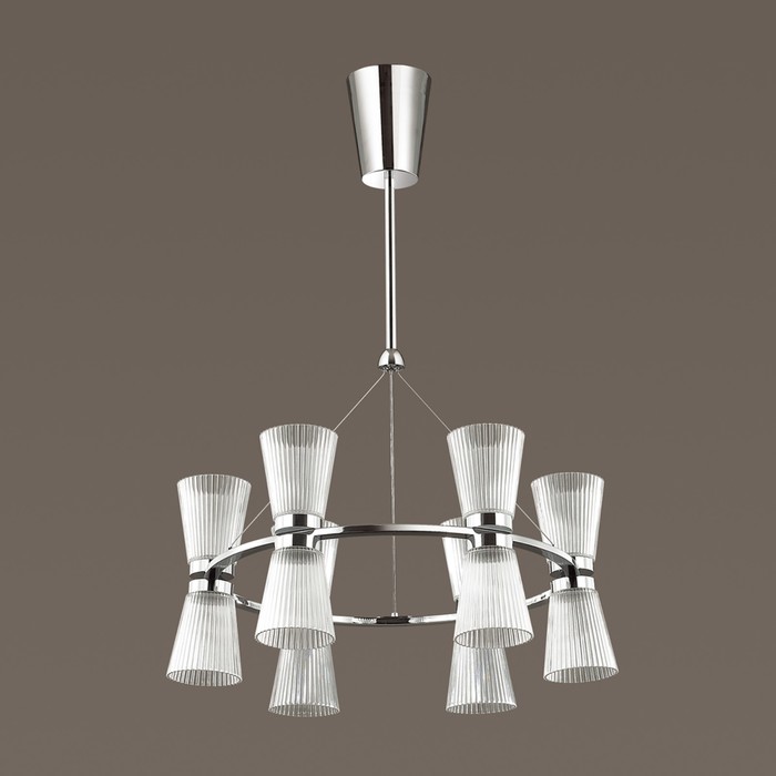 Люстра GRANA 1x61Вт LED 4000K  хром 58x58x120см