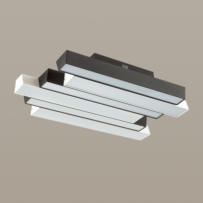 Люстра PIANO 1x71Вт LED 4000K  черный, белый 63x36,5x9см