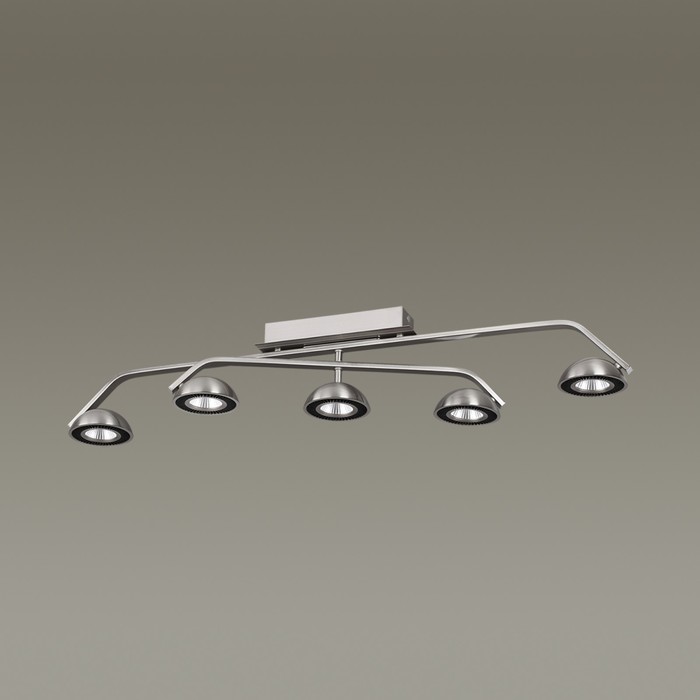 Люстра KARIMA 5x7Вт LED 3000K никель 11,5x100,5x16,5см