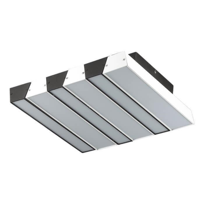 Люстра PIANO 1x46Вт LED 4000K  черный, белый 30x36,5x9см