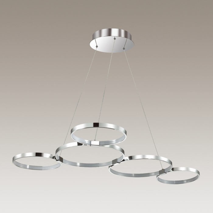 Светильник OLIMPO 1x50Вт LED 4000K  хром, белый 105x77x120см