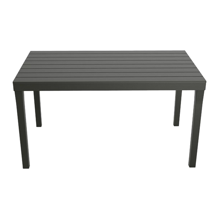 Стол прямоугольный SUMATRA, 138 х 80 х 72 см, пластик, фактура под дерево