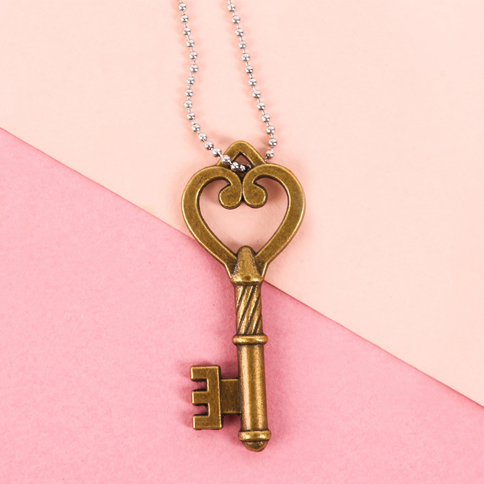 Подвеска на открытке "Ключ от моего сердца"