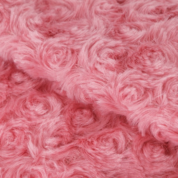 Ткань для пэчворка Плюш «Утренний пион», 55 х 50 см