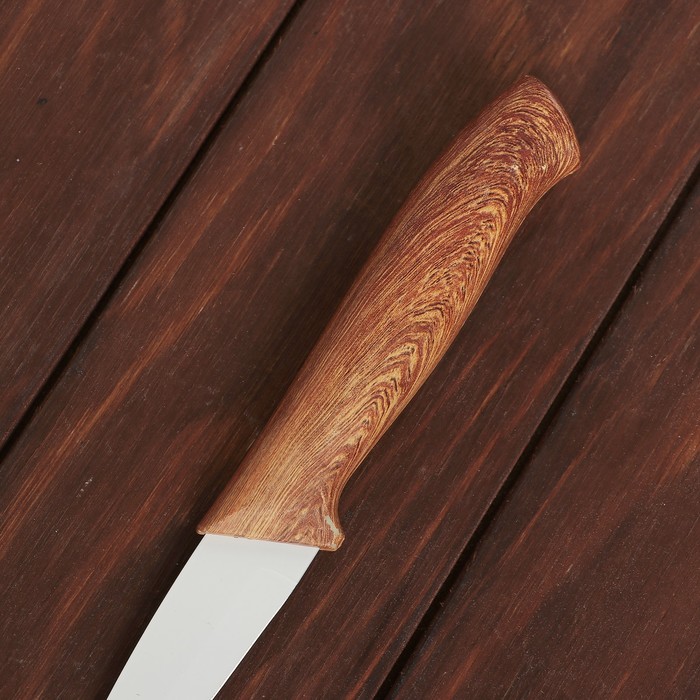 Нож с антиналипающим покрытием "Альберо.Вайт" лезвие 8,5 см