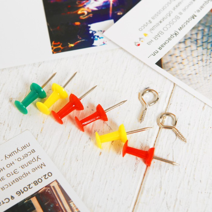 Доска 60 × 40 см, 2 поверхности: пробка под кнопки, магнитно-маркерная, маркер в комплекте