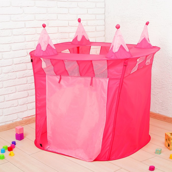 Палатка детская игровая "Моя крепость", цвет розовый