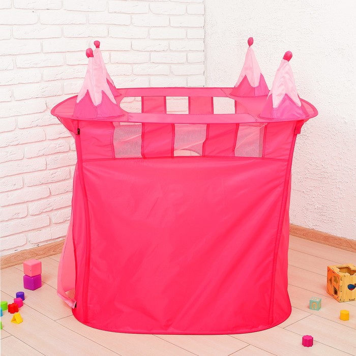 Палатка детская игровая "Моя крепость", цвет розовый