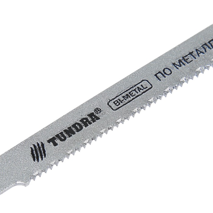 Полотна для электролобзика TUNDRA premium, по металлу, 3 шт, BIMETAL, 55 x 1,2 мм T118AF