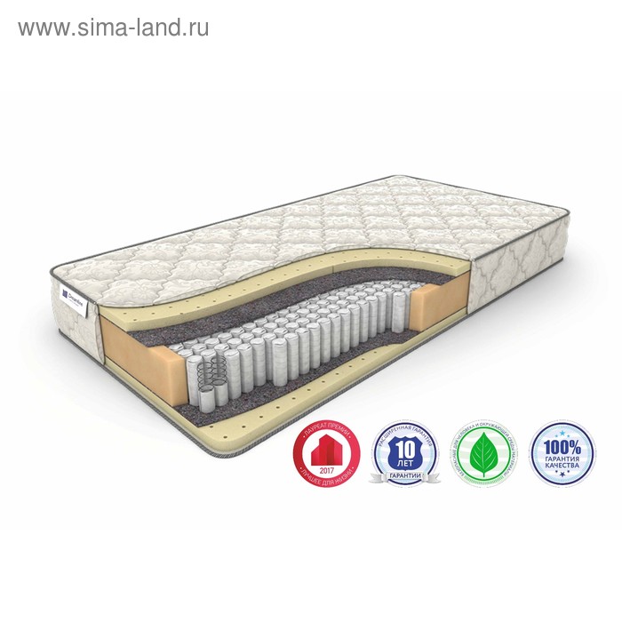 

Матрас Sleep-3 S-1000, размер 120 х 200 см, высота 21 см, трикотаж