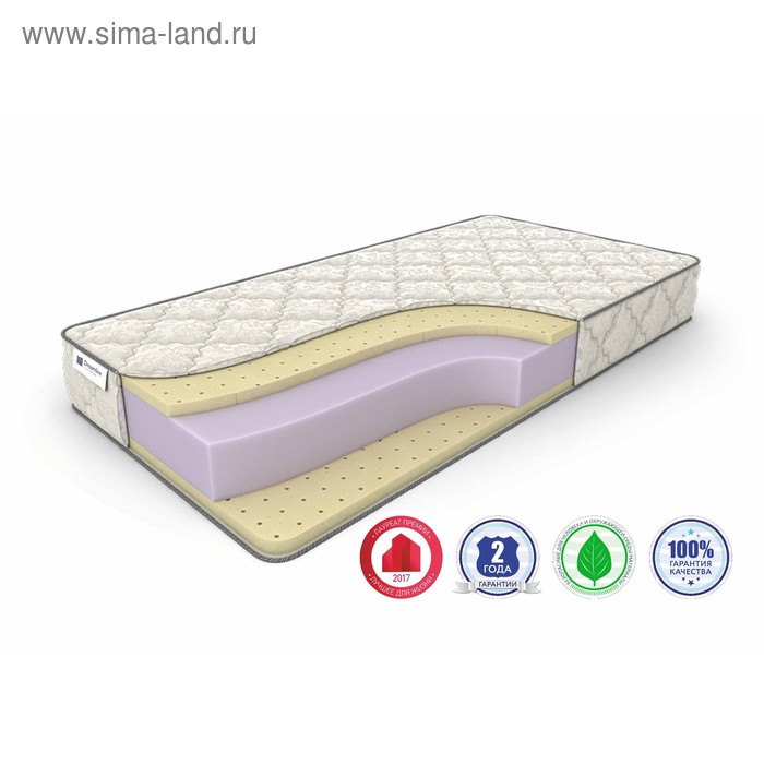 

Матрас DreamRoll Latex Dual, размер 90 х 195 см, высота 21 см, жаккард