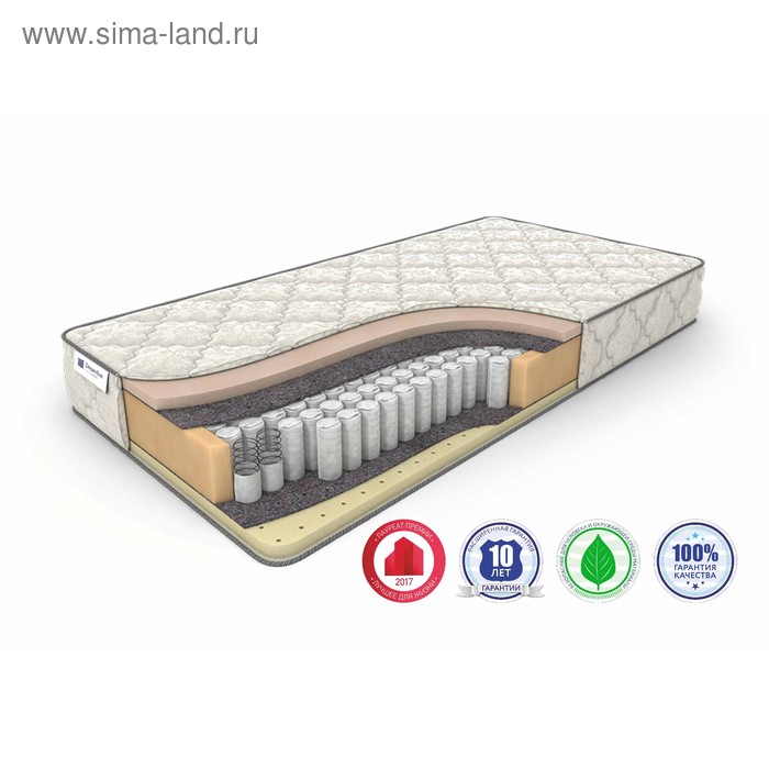 

Матрас Memory Sleep TFK, размер 90 х 190 см, высота 22 см, жаккард