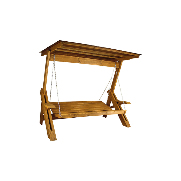 Качели Садовые Сенди Л ПК8 цвет Клен